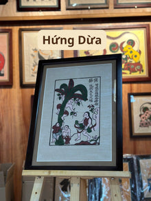 Hung Dua – Atrapando cocos | Arte folclórico tradicional Dong Ho