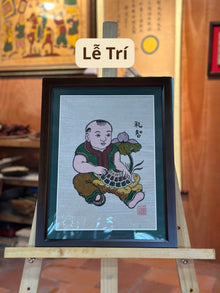Le Tri – Cortesía y Sabiduría | Arte popular tradicional Dong Ho