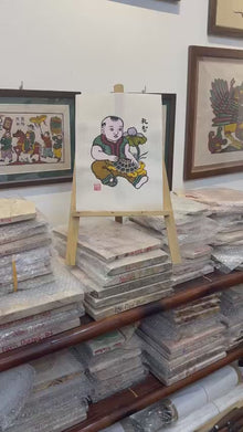 Le Tri – Cortesía y Sabiduría | Arte popular tradicional Dong Ho